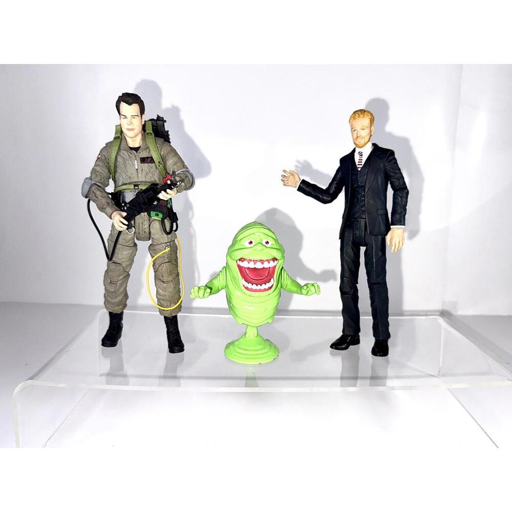 Diamond Select Ghostbusters 7" Walter Peck, Ray Stance LOT